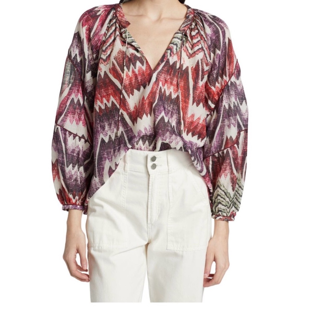 Chufy Dante Women's Multicolor Patterned Top